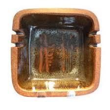 Stoneware Ashtray